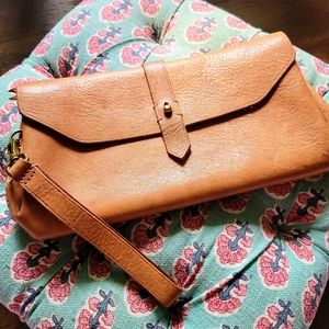 Madewell 1937 Leather Wallet Clutch